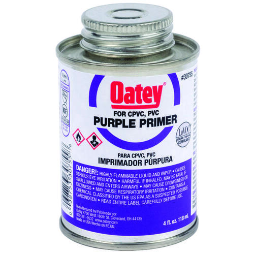 Primer, Liquid, Purple, 4 oz Can
