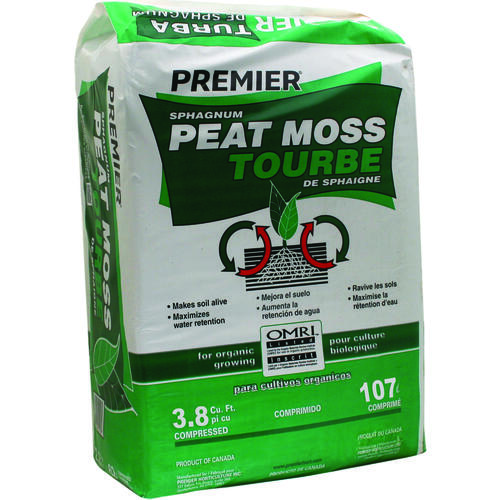 Premier 0082P Peat Moss, 3.8 cu-ft Bale