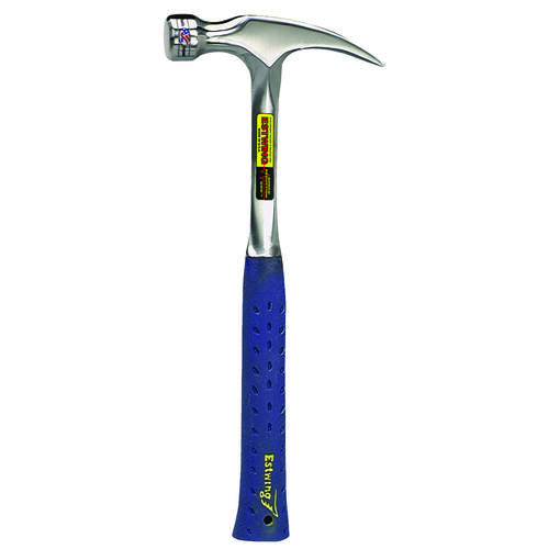 Estwing E3-12S Nail Hammer, 12 oz Head, Rip Claw, Smooth Head, Steel Head, 10-3/4 in OAL