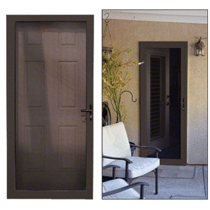 Crl Gdhlslbrz3696 Security Screen Bronze Finish 36 X 96 Left
