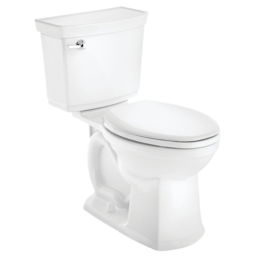 VorMax Complete Toilet, Elongated Bowl, 1.28 gpf Flush, 12 in Rough-In, 16-1/2 in H Rim