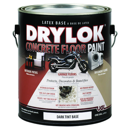 Floor Paint, Flat, Dark, 1 gal Container - pack of 2