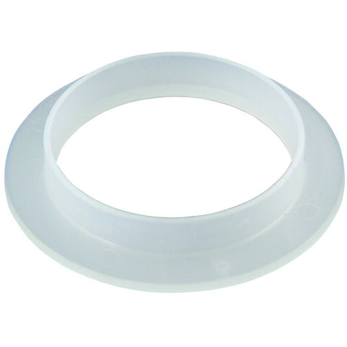 Plumb Pak PP855-15 Tailpiece Washer, 1-1/2 in, Polyethylene, For: Plastic Drainage Systems White