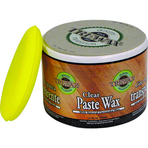 Trewax 887101016 Paste Wax, Clear, Paste, 12.35 oz, Can