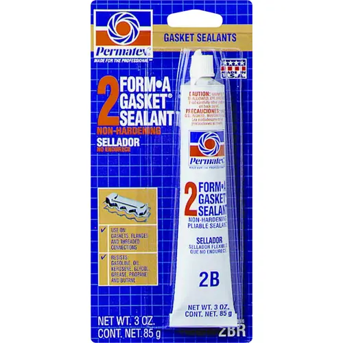 Sealant, 3 oz Tube, Paste, Alcohol Black