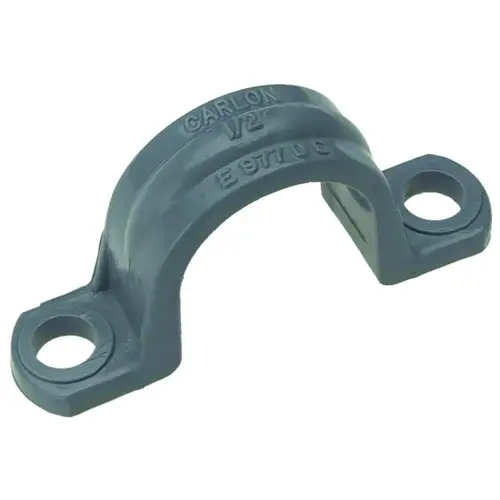 Carlon E977DC25-UPC 1/2" Conduit Clamp, PVC, Gray - pack of 25