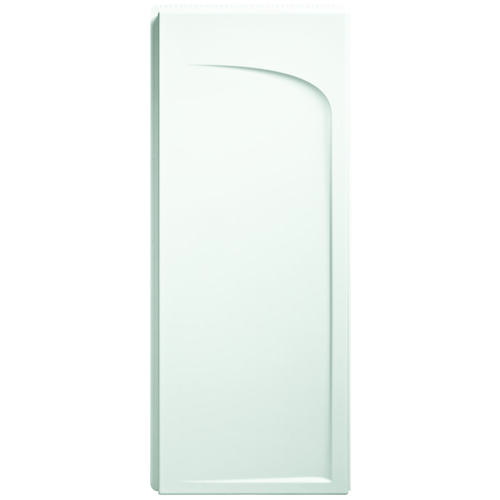 STERLING 72205100-0 Ensemble Shower End Wall Set, 72-1/2 in L, 34 in W, Vikrell, High-Gloss, Alcove Installation, White