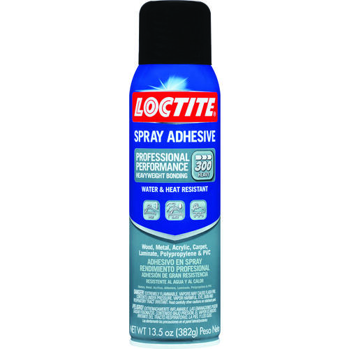 Loctite 2267077 Spray Adhesive, Solvent, Off-White, 24 hr Curing, 13.5 oz Can