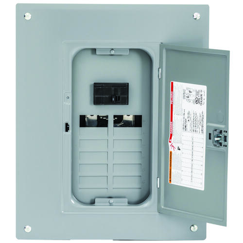 Square D HOM1224M100PC Load Center, 24 -Pole, 100 A, 12 -Space, Plug-On ...