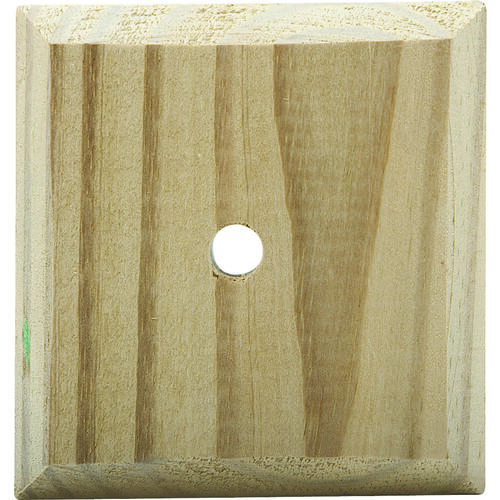 Post Top with Pressure Treated Base, 4 in W, Pine - pack of 25