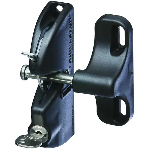 V6201 Series Lock Latch, Glass Fiber Engineered Polymer Black