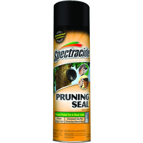 SPECTRACIDE HG-69000 Pruning Sealer, Liquid, Asphalt, Black, 13 oz Can