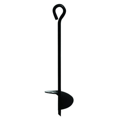 Anchor Eye with Auger 1/2" D X 15" L Steel Oval Head