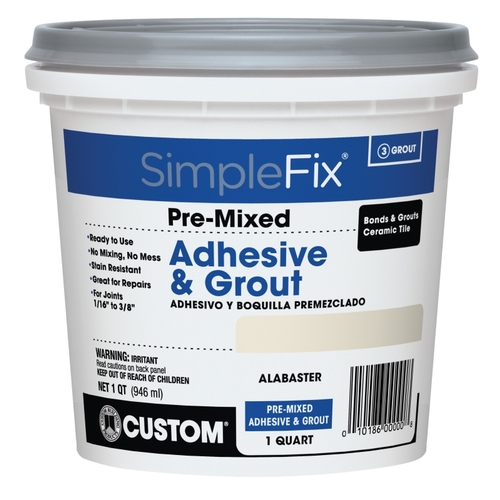 CUSTOM BUILDING PRODUCTS, INC. TAGAQT SimpleFix PreMixed Adhesive and