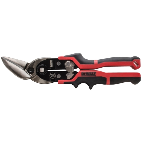 Aviation Snip, 10 in OAL, 2 in L Cut, Left Cut, Chrome Vanadium Steel Blade, Cushion-Grip Handle