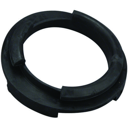 Waste and Overflow Washer, Rubber, For: Bath Drain Systems Black