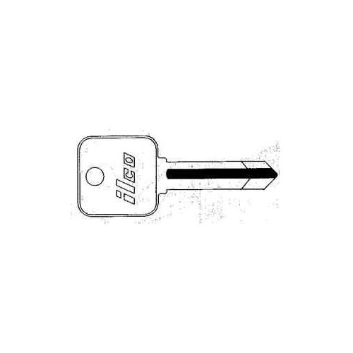 Key Blank, Brass, For: Metal Rousseau Mailbox Locks - pack of 10