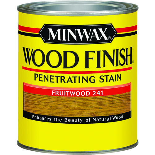 Wood Finish Wood Stain, Fruitwood, Liquid, 1 qt, Can