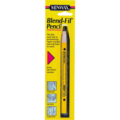 Blend-Fil Wood Filler Pencil, Solid, Pickled Oak, #4