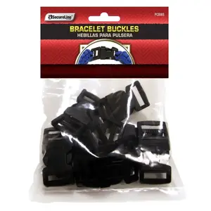 SecureLine Plastic Bracelet Buckles SecureLine Plastic Bracelet Buckles