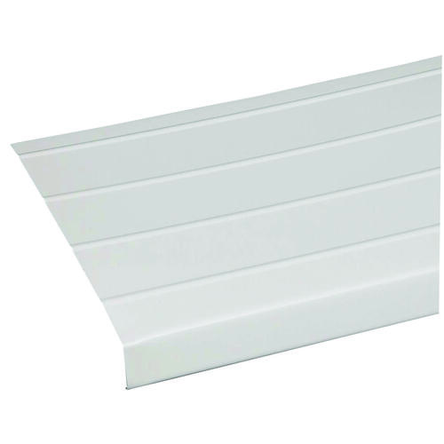 Fascia Trim 8" W X 12 ft. L Aluminum White White - pack of 12