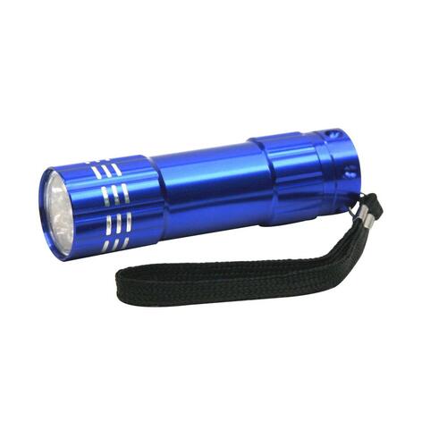 Dorcy 41-6245 Flashlight, AAA Battery, Alkaline Battery, LED Lamp, 23 Lumens, 50 m Beam Distance, 18 hr Run Time