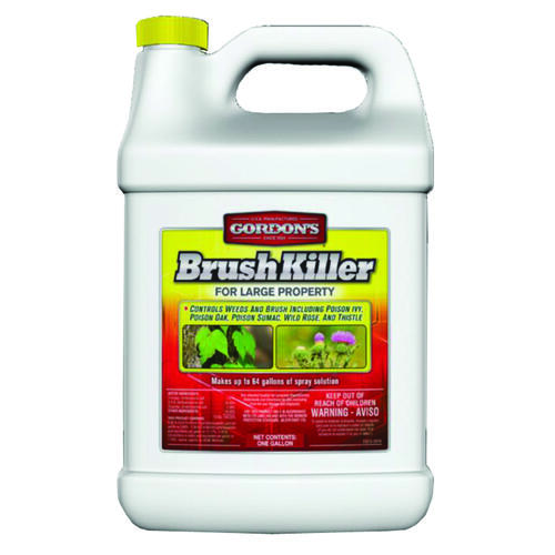 2321112 Brush Killer, Liquid, Black, 2.5 gal Bottle