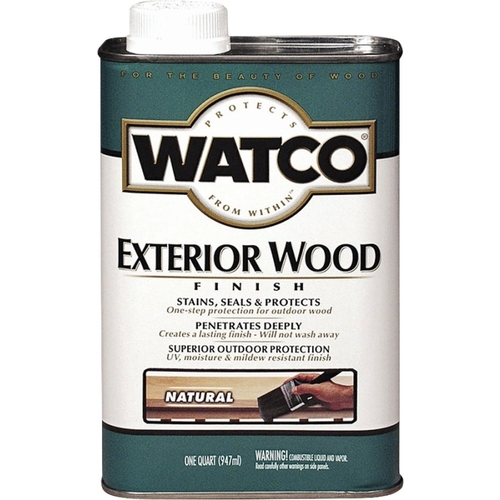 Watco 67741 Wood Finish, Natural, Liquid, 1 qt, Can