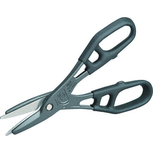 MALCO MC12NG Andy Snip Combination Snip, 12 in OAL, 3 in L Cut, J-Channel Cut, Steel Blade, Loop Handle, Charcoal Handle