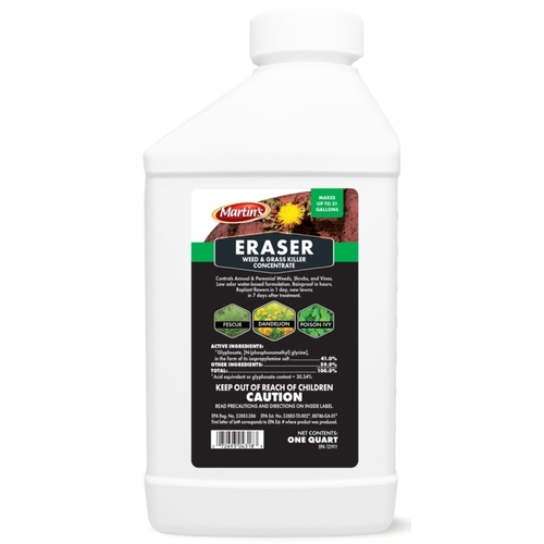 Martin's 82004318 Eraser Weed & Grass Killer Concentrate 1Quart