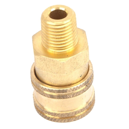 Forney 75126 Quick Coupler, 1/4 in Connection, MNPT, Brass