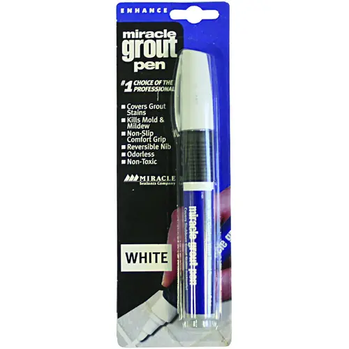 GRTPENWHT6 Grout Pen, Non-Toxic, White - pack of 6