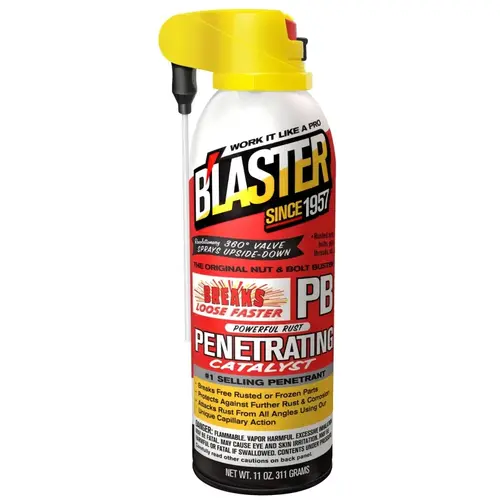 Blaster 16-PB-DS Penetrating Catalyst, 11 oz Can, Liquid Orange