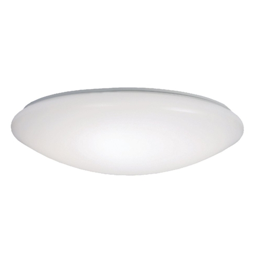 FM WS Series Flush-Mount Fixture, 120 V, LED Lamp, 1800 Lumens Lumens, 3000, 4000, 5000 K Color Temp White