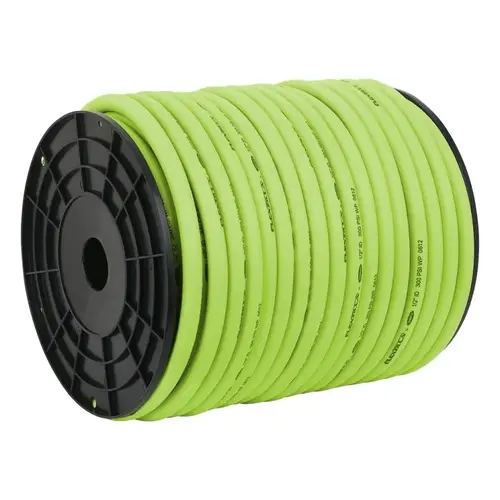 Flexzilla HFZ12250YW Pro Series Air Hose, 1/2 in ID, 250 ft L, MNPT, 300 psi Pressure, Polymer, ZillaGreen