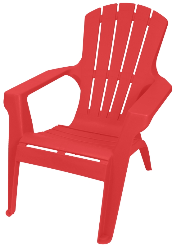 Gracious Living 11610-26ADI Adirondack II Adirondack Chair, 29-3/4 in W, 35-1/4 in D, 33-1/2 in H, Resin Seat