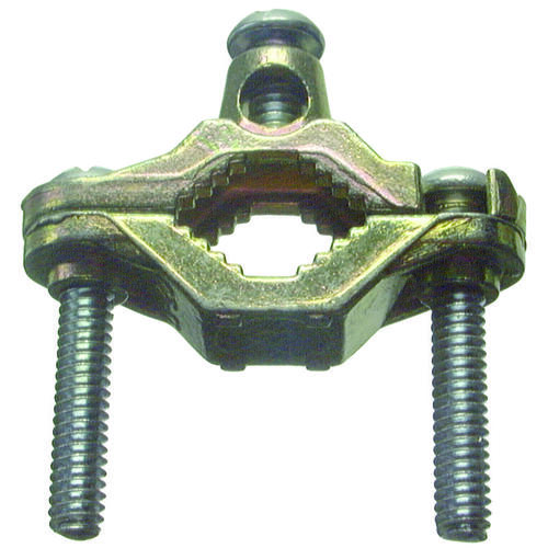 Ground Clamp, 8 to 4 AWG Wire, Bronze