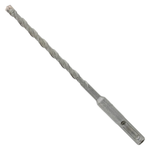 Hammer Drill Bit, 1/4 in Dia, 6 in OAL, Percussion, 4-Flute, SDS Plus Shank - pack of 25