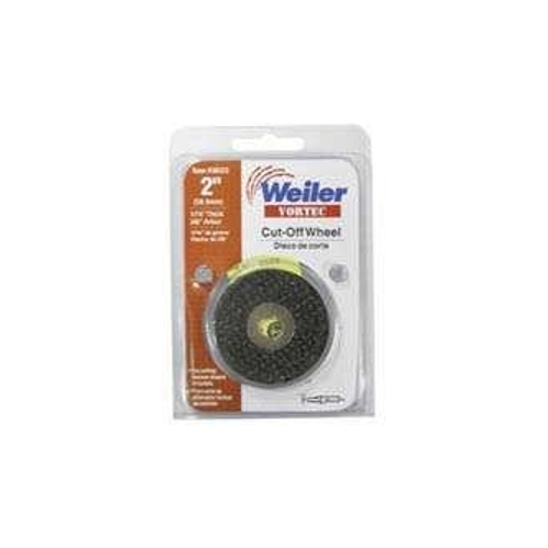 Cut-Off Wheel, 2 in Dia, 1/16 in Thick, 3/8 in Arbor, 60 Grit, Aluminum Oxide Abrasive