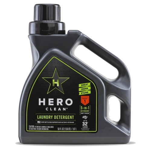 Hero Clean 704400401-XCP6 Laundry Detergent Juniper Scent Liquid 50 oz - pack of 6