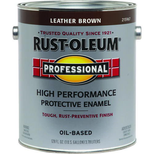 PROFESSIONAL Protective Enamel, Gloss, Leather Brown, 1 gal Can