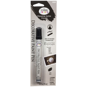 Rust-Oleum American Accents Satin Black Paint Pen Exterior & Interior 0.3  oz (6 Pack)