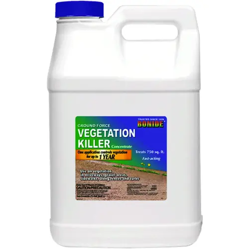 Vegetation Killer, Liquid, Amber/Light Brown, 2.5 gal