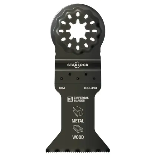 Starlock Standard Blade, 18 TPI, Bi-Metal Black