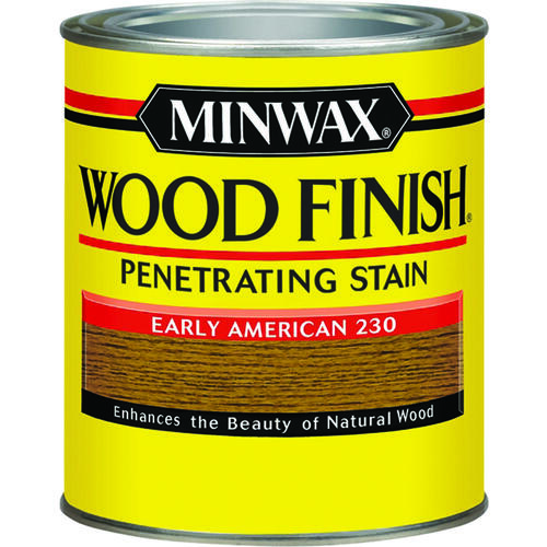 Wood Finish Wood Stain, Early American, Liquid, 1 qt, Can