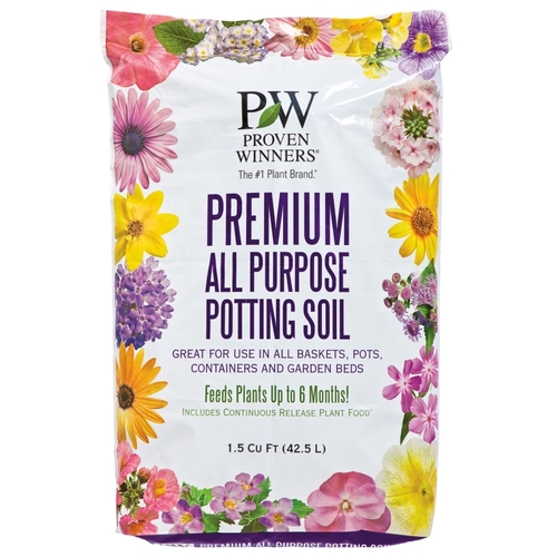 Premium Potting Soil Bag, 1.5 cu-ft Coverage Area Bag