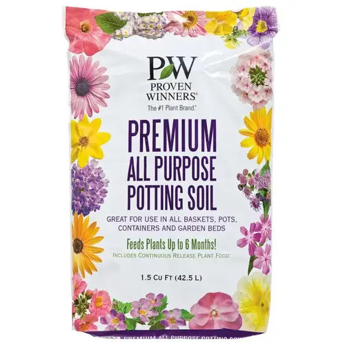 Proven Winners 3101013.CFL1.5P Premium Potting Soil Bag, 1.5 cu-ft Coverage Area Bag