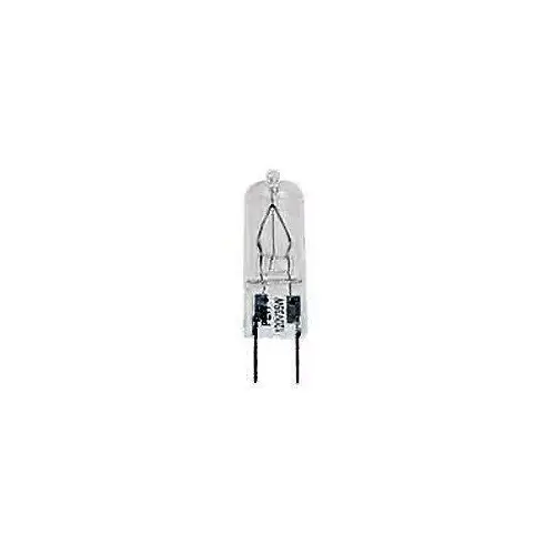 BPQ100/8.6 Halogen Bulb, 100 W, Candelabra GY8.6 Lamp Base, JCD T4 Lamp, 3000 K Color Temp Clear