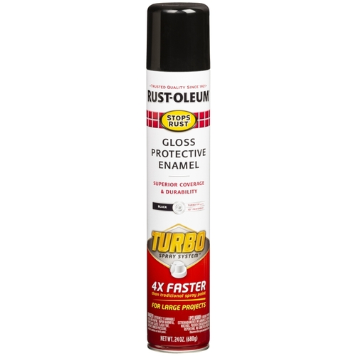 Rust-Oleum 334128-XCP6 Protective Enamel Spray Paint Stops Rust Turbo ...