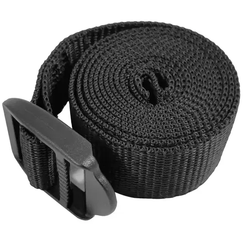 Coghlan's 7604 Utility Strap 1" W X 4 ft. L Black 1 lb Black